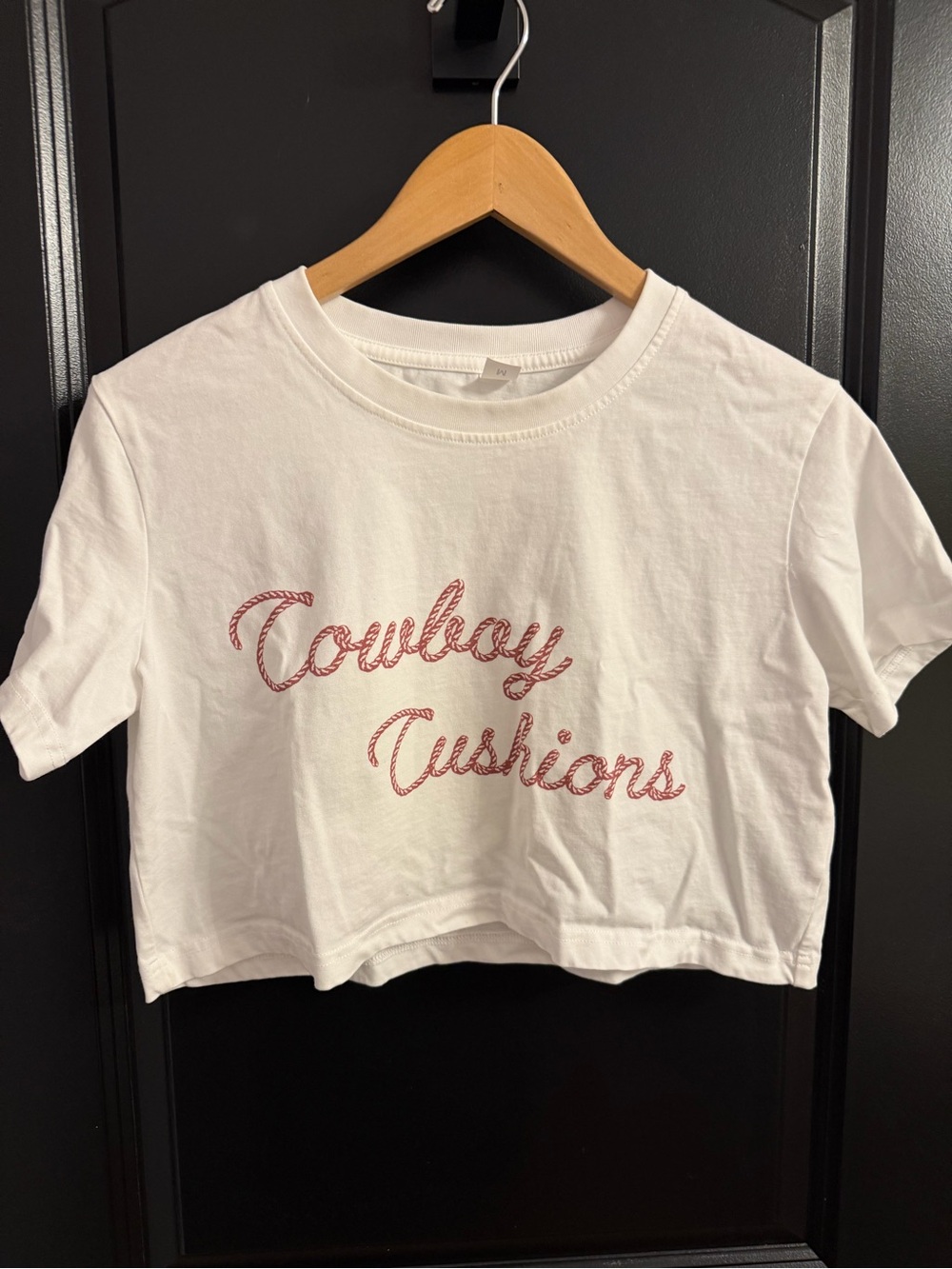 Cowboy Cushions Cropped Tee